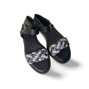 AGL Mirea Platform Ankle Strap Sandals